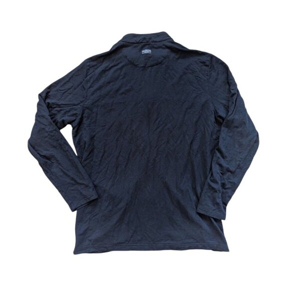 Travis Mathew Sweater Men's XL Newport Black Full Zip mock neck - Picture 3 of 6